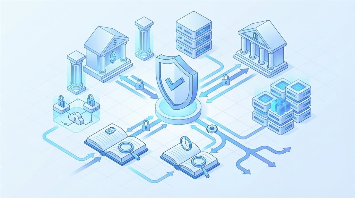 Enterprise data platform architecture for regulated finance and insurance environments